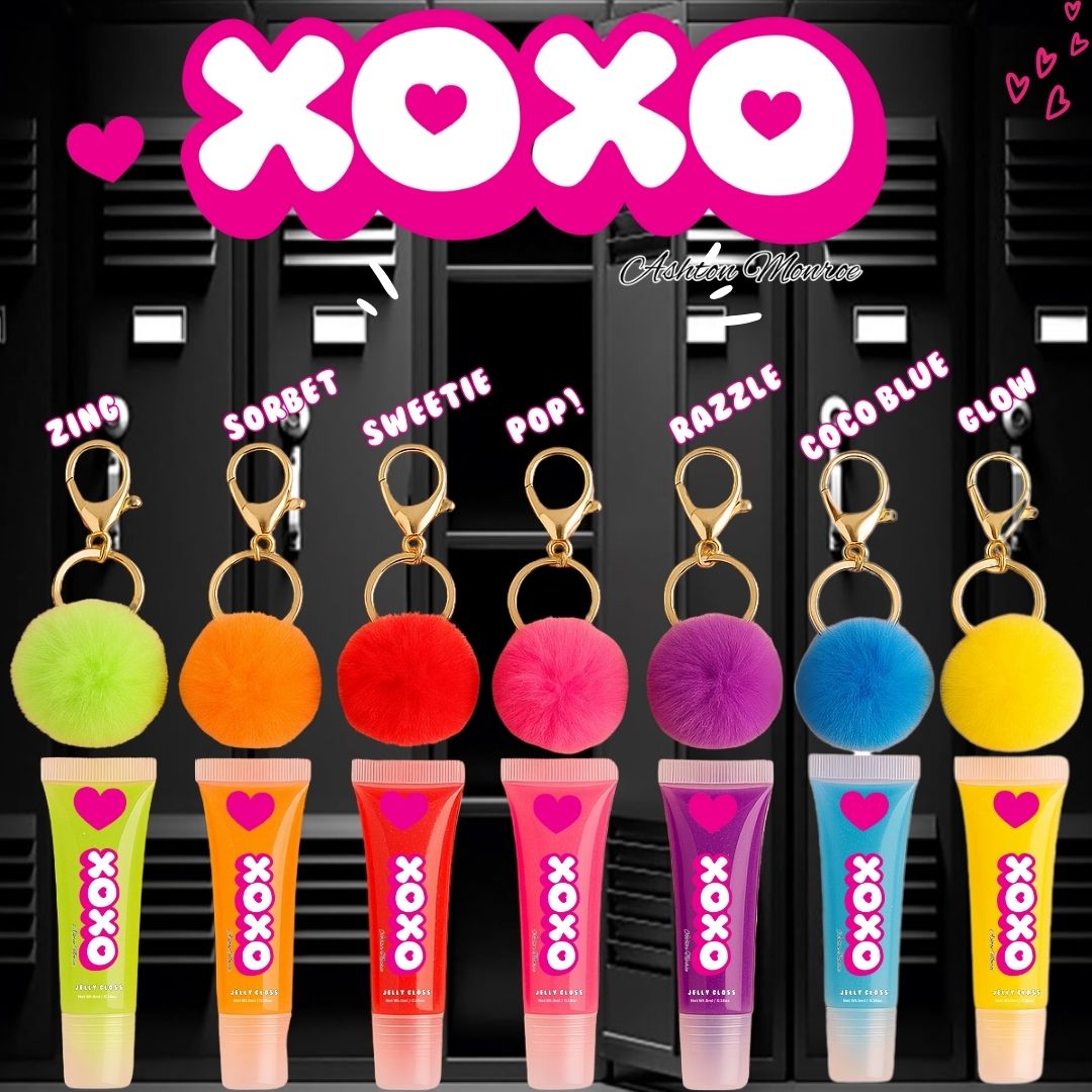 XOXO JELLY GLOSS (SQUEEZE TUBES)