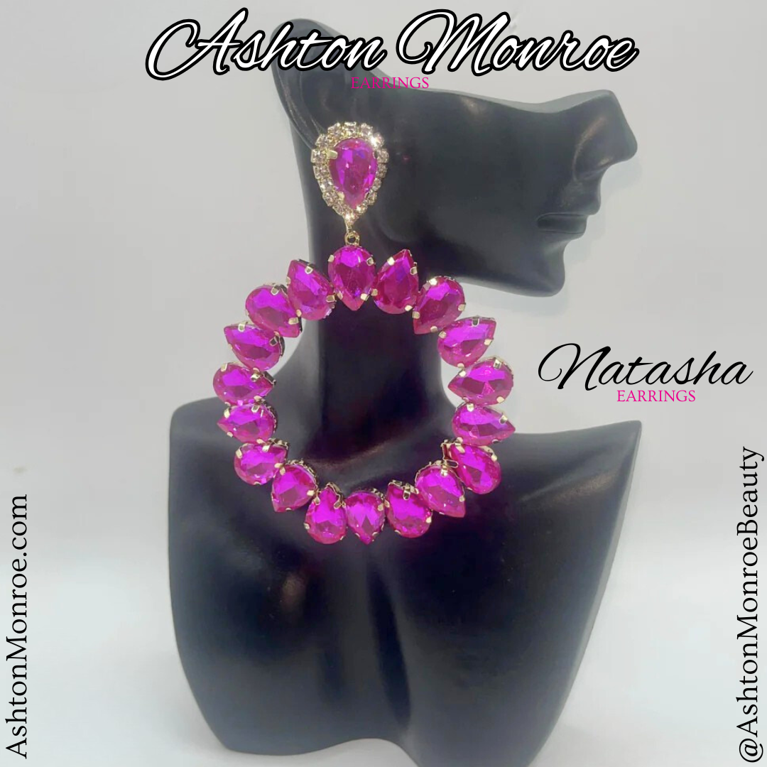 NATASHA EARRINGS- MULTIPLE COLORS