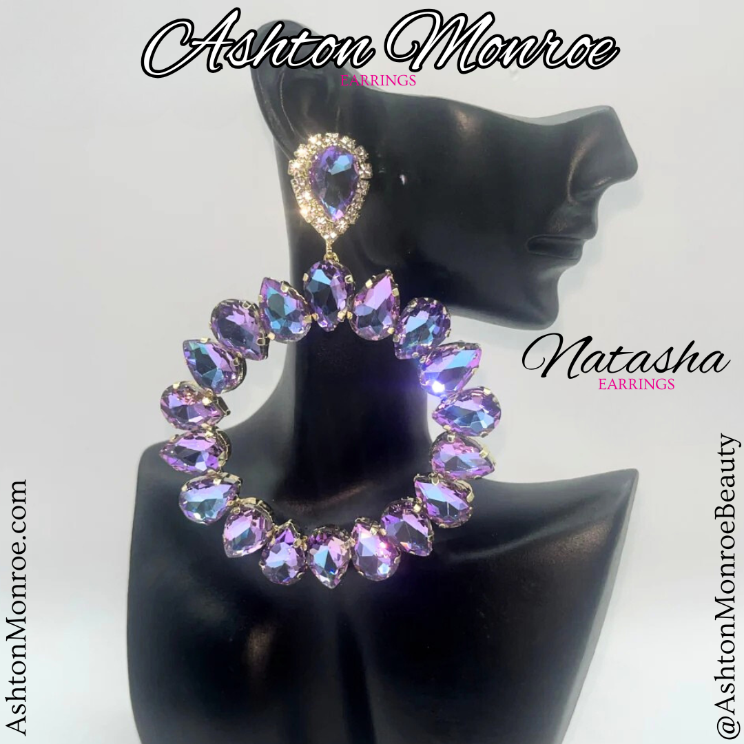 NATASHA EARRINGS- MULTIPLE COLORS