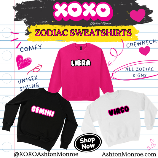 ZODIAC HOODIE ( Aquarius-Cancer)