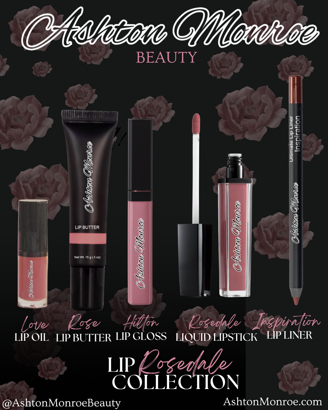 FULL ROSEDALE LIP COLLECTION