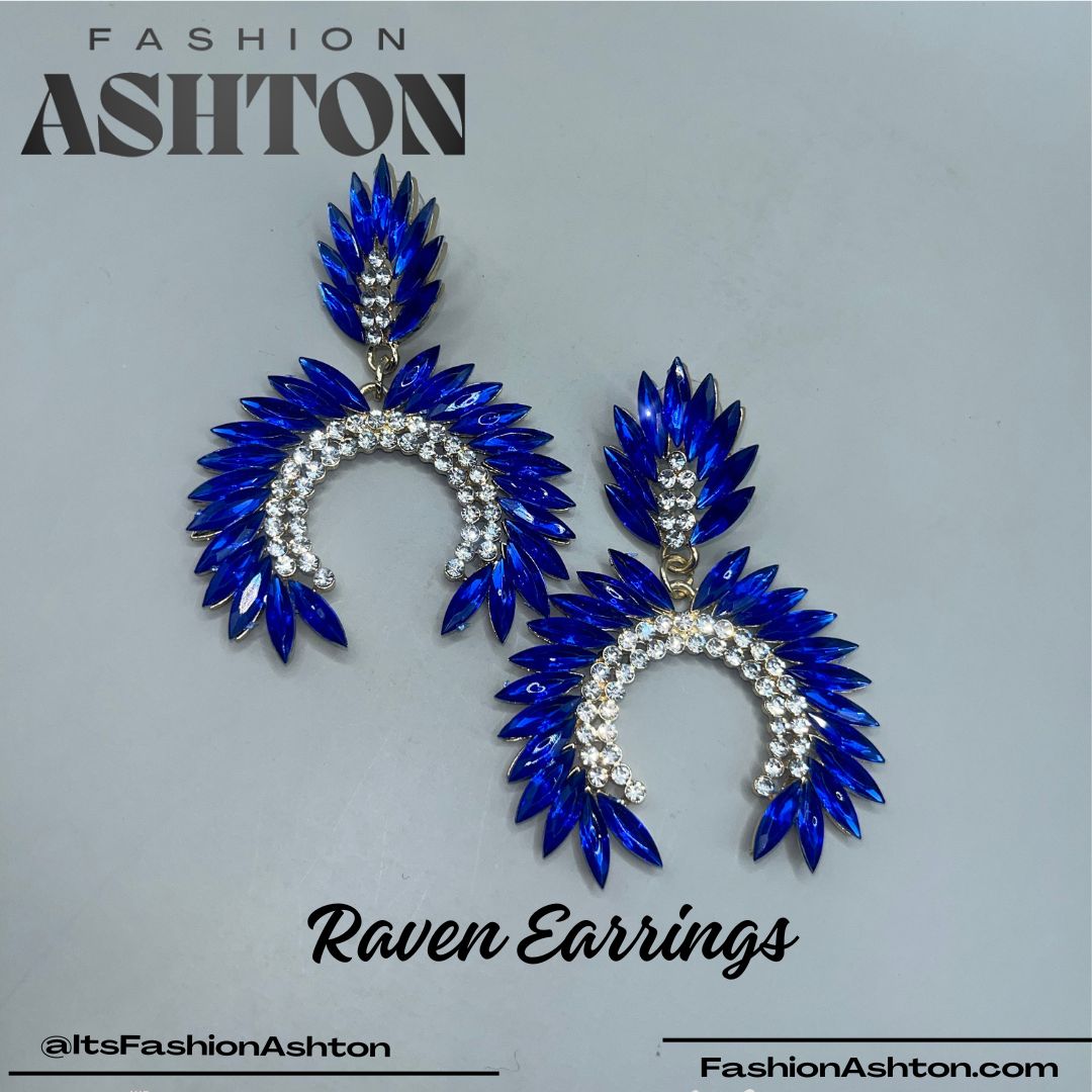 Raven Earrings - Multiple Colors