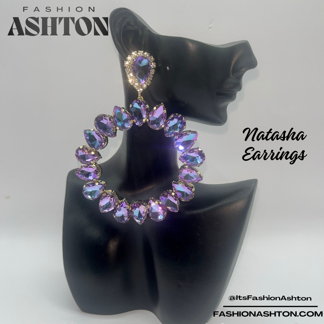 NATASHA EARRINGS- MULTIPLE COLORS