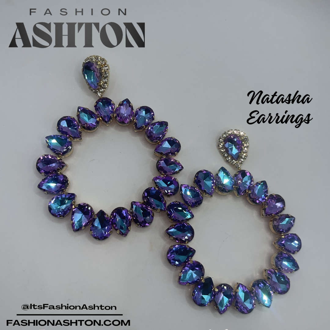 NATASHA EARRINGS- MULTIPLE COLORS