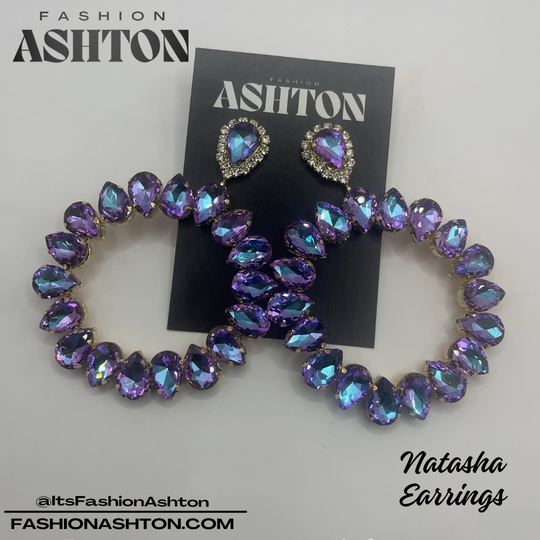 NATASHA EARRINGS- MULTIPLE COLORS