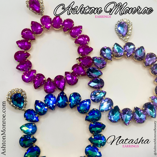 NATASHA EARRINGS- MULTIPLE COLORS