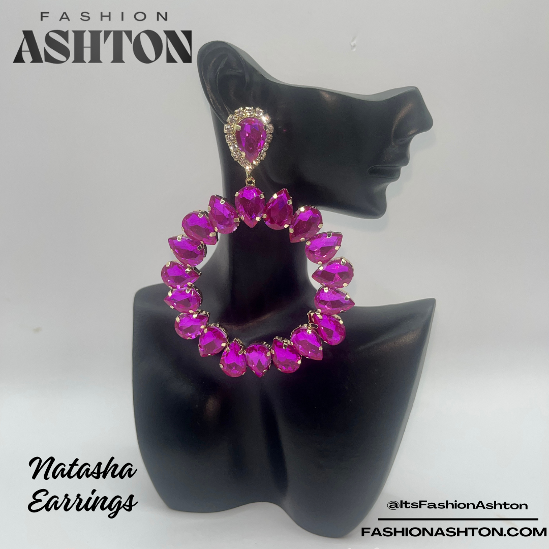 NATASHA EARRINGS- MULTIPLE COLORS