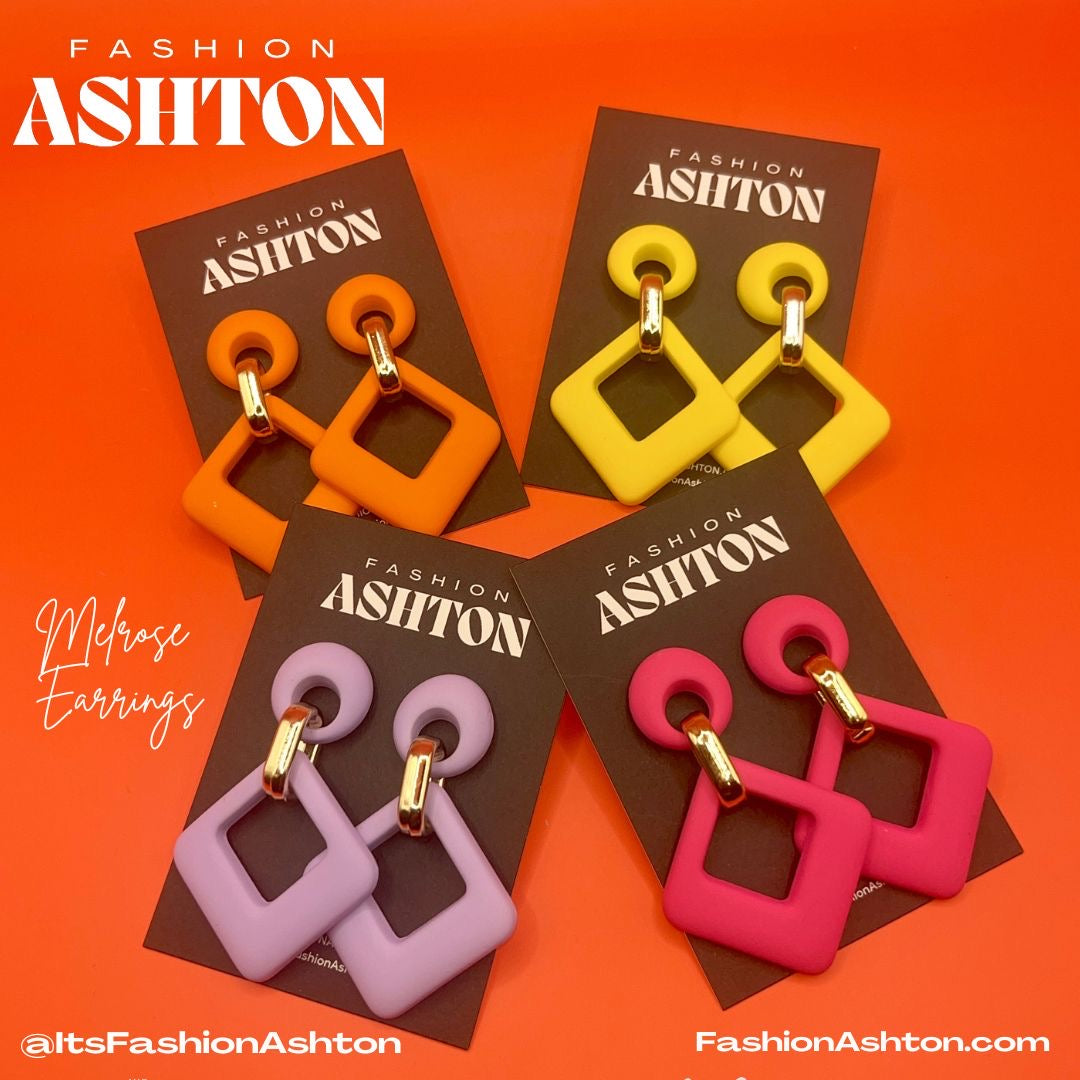 Melrose Earrings - Multiple Colors