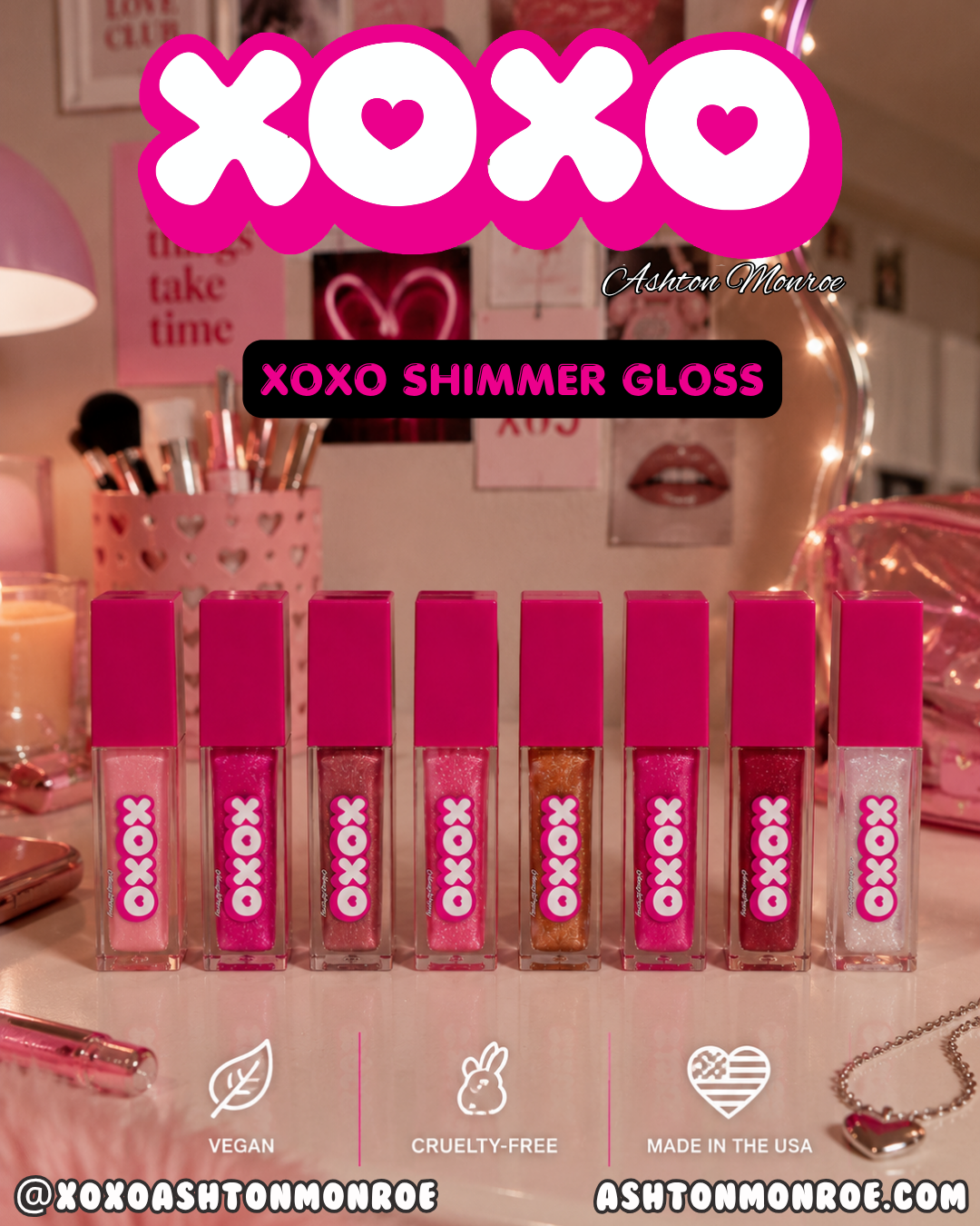 XOXO SHIMMER GLOSS