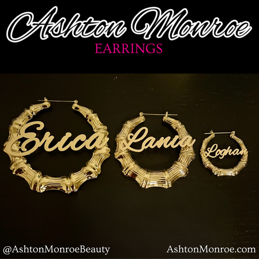 NAME EARRINGS